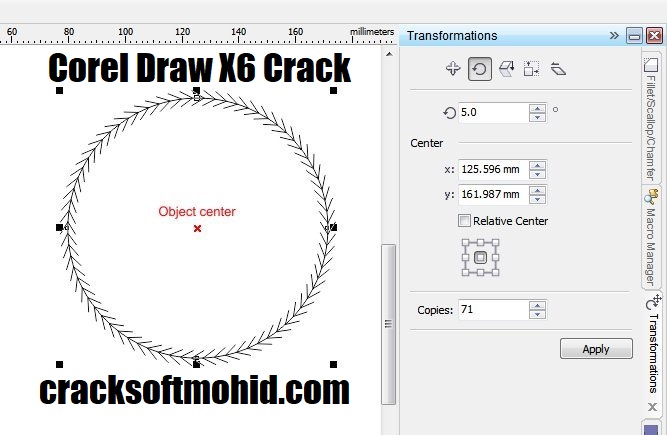 Corel Draw X6 Crack