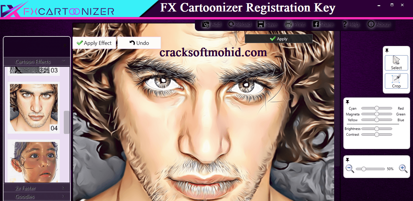 FX Cartoonizer Registration Key