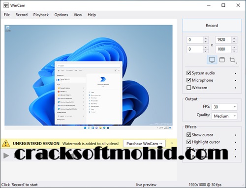 WinCam Crack + License Key Free Download