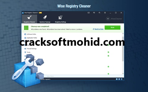 Wise Registry Cleaner Pro Crack + License Key [100% Working]